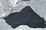 Pflanzenkohle aus der Pyrolyseanlage
