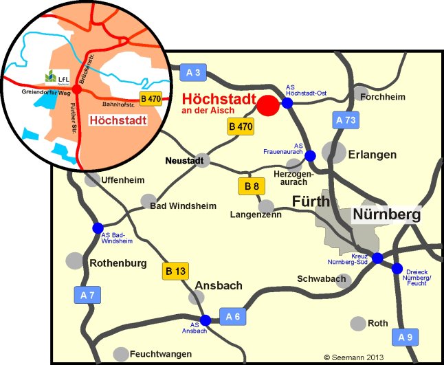 Lageplan LfL Höchstadt