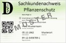 Sachkundenachweis vorne