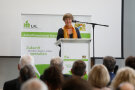 Die neue LfL-Vizepräsidentin Wissen Dr. Annette Freibauer bei der Amtseinführung.