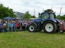 Traktor bei einer Vorführung