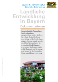 Deckblatt der Broschüre Gemeinschaftliche Wohnvorhaben