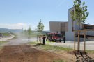 Feuerwehr beregnet Neuansaat