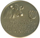Züchtermedaille für Verdienste um die Bayerische Rinderzucht – Vorderseite