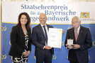 Staatsehrenpreis - Foto mit Preisträger (Foto: Giulia Iannicelli/StMELF)