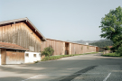 Eingangsgebäude Freilichtmuseum Glentleiten - Ansicht Westen