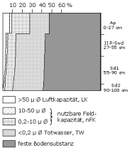 Bodenphysikalische Kennwerte: Profil 14
