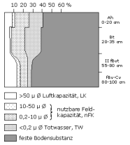 Bodenphysikalische Kennwerte: Profil 27