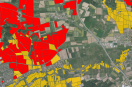 Auszug aus der Gebietskulisse nach AV DüV 2021.