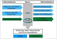 Schema einer Hof-Tor-Bilanz