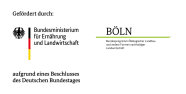 Logo des BMEL mit Förderzusatz