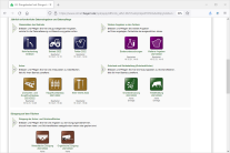 Übersichtseite im Programm LfL Düngebedarf Online