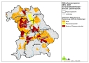 Karte Bayern