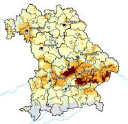 Bayernkarte: Erosion Abtrag LF