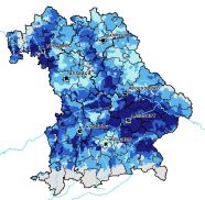 Bayernkarte: Erosion K Faktor
