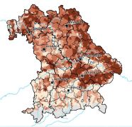 Bayernkarte: Erosion L Faktor