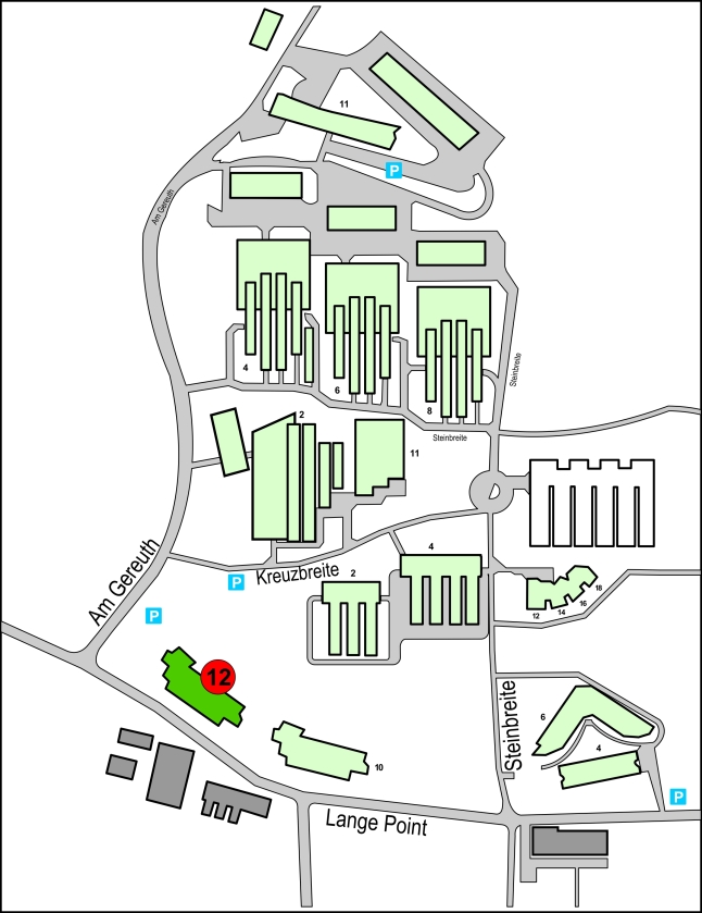 Lageplan Skizze Freising Lange Point