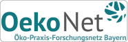 Das OekoNet Logo: Öko-Praxis-Forschungsnetz Bayern