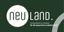 Logo NEU.LAND. Innovationen & Impulse für die bayerische Landwirtschaft