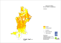 Karte der Bodeneignung für den Sojaanbau in Schwaben
