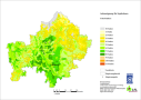 Karte der Anbaueignung für den Sojaanbau in Unterfranken