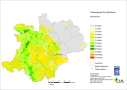 Karte der Anbaueignung von Sojabohnen in Oberfranken