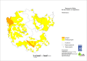 Karte der Bodeneignung für den Sojaanbau in Mittelfranken