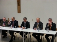 Podiumsdiskussion mit den Vertretern der Ernährungsindustrie (Nachmittagsreferenten)