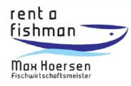 Firmenlogo von "rent a fishman" 