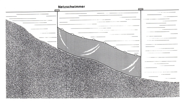 Sicher schwimmen: auf die Netze der Berufsfischer achten - LfL