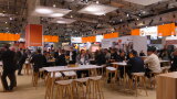 Sehr großer EuroTier-Stand eines Anbieters aus den Niederlanden