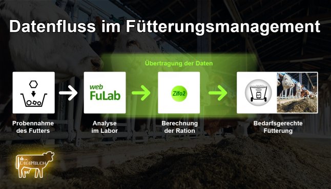 Datenfluss Fütterungsmanagement