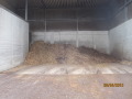 Sammlung des Häckselmaterials am Biomasse-Kraftwerk
