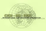 Logo des Internationalen Hopfenbaubüros (IHB).
