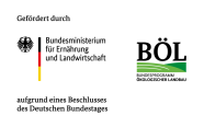 Logo: Bundesministerium für Ernährung und Landwirtschaft-Bundesprogramm Ökologischer Landbau