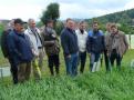 Besuch von Staatsmininster Helmut Brunner (mitte) (Foto: J. Freundorfer, AELF DEG)