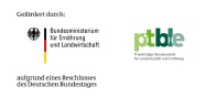 Logo der Bundesanstalt für Landwirtschaft und Ernährung und des Projektträgers Bundesanstalt für Landwirtschaft und Ernährung