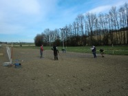 LfL-Mannschaft auf Feld