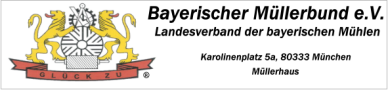 Logo Bayerischer Müllerbund e. V. 