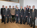 LfL-Präsident Jakob Opperer, MDirig F. Mayer, Prof. Dr. Peter Kunzmann, Thomas Huber (MdL), Prof. Dr. Kay-Uwe Götz, Prof. Dr. Rudi Fries, Maximilian Putz, Dr. Jürgen Duda, Prof. Dr. Hermann Swalve, Dr. Reiner Emmerling, Dr. Georg Beck (Moderation)