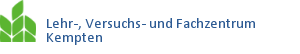 Logo LfL mit Schriftzug Lehr-, Versuchs- und Fachzentrum für Molkereiwirtschaft Kempten