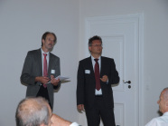 Dr. Hubert Spiekers (Koordinator des Schwerpunktes, links) und Dr. Stephan Hartmann
