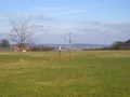 Wetterstation auf einem Feld