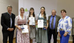 Gruppenbild der Meisterpreisträgerinnen.