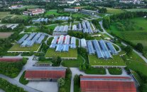 Luftbild des Geländes der LfL in Freising