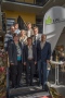 Gruppenfoto, Referenten der Tagung stehen auf einer Treppe