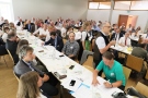 Tagungsteilnehmer am Fachsymposium in Grub