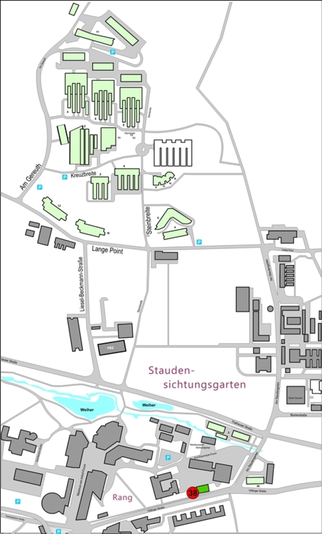 LfL-Lageplan Vöttinger Str. 38 Freising