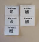 Etiketten mit QR-Codes