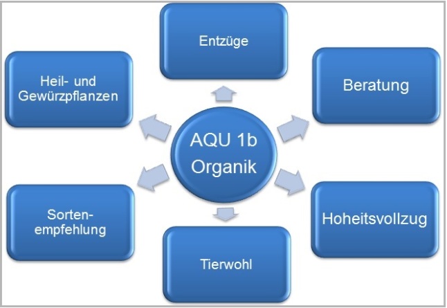 Aufgabenbereich AQU 1b, schematisch